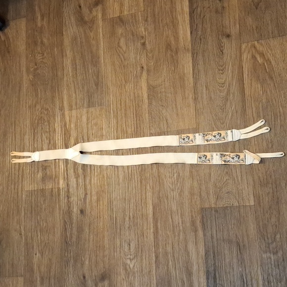 Rare Vintage Nymph Aphrodite Suspenders Braces. Made in England - Picture 12 of 15